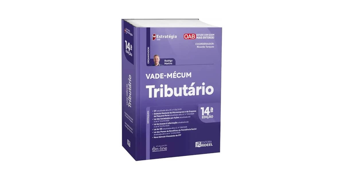 Melhor Vade Mecum Tributário para OAB: Guia Essencial