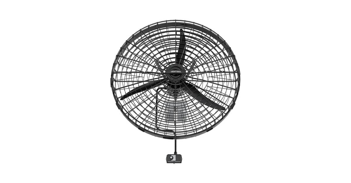 Melhor Ventilador de Parede Industrial: Potência e Durabilidade Garantidas