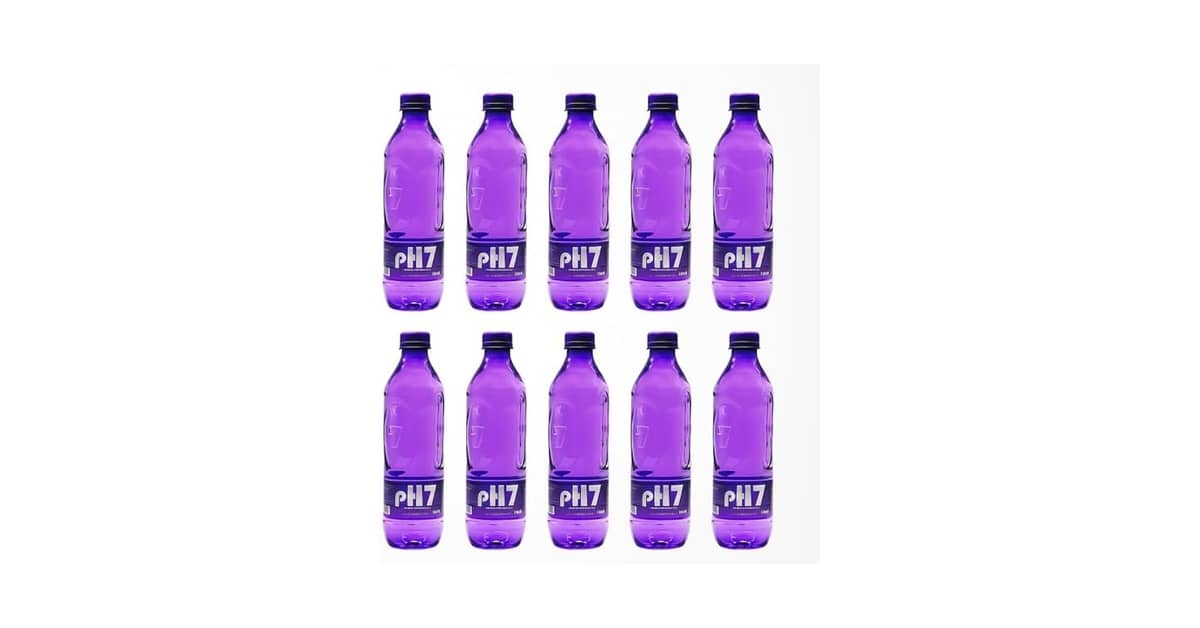 Qual a melhor agua mineral: Guia do pH e Sódio