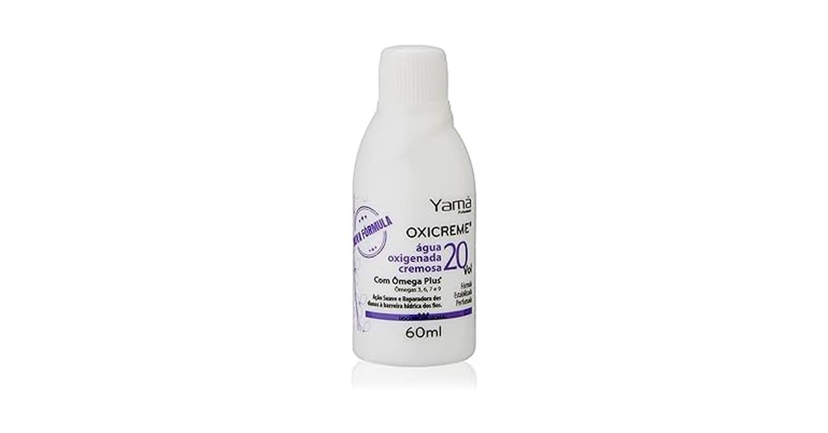 Qual a Melhor Água Oxigenada Para Cabelo? 10v a 40v