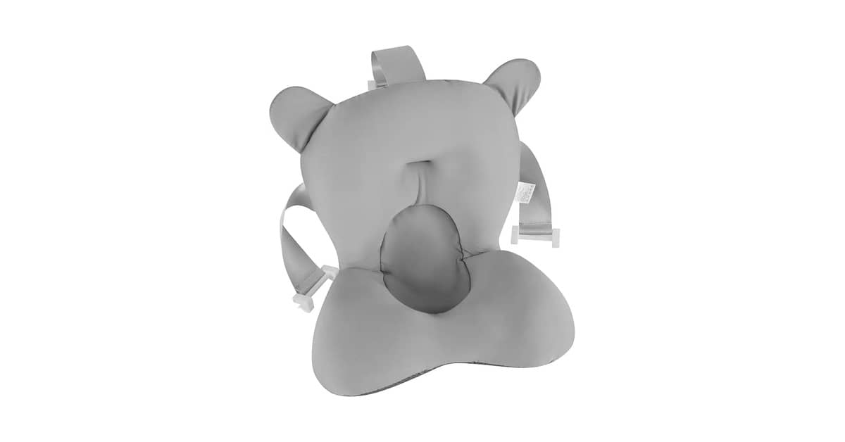 Qual a melhor almofada para banho em bebe segura?