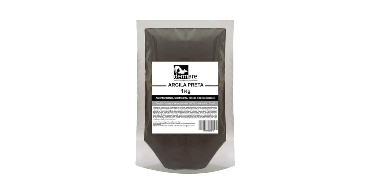 Qual a Melhor Argila Preta para Detox e Pele Oleosa?