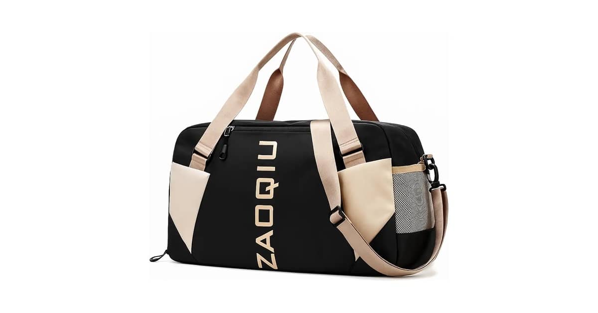 Qual a melhor bolsa de academia com compartimento?