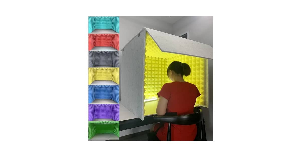 Qual a Melhor Cabine de Gravação de Voz p/ Áudio Sem Eco