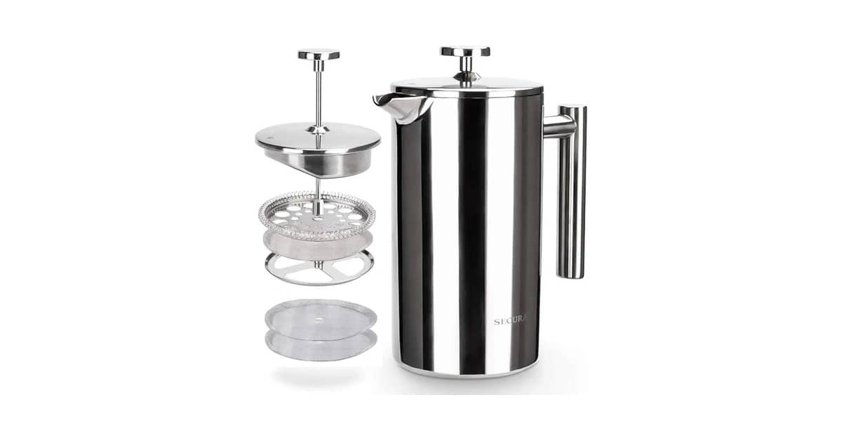 Qual a Melhor Cafeteira de Prensa Francesa de Inox