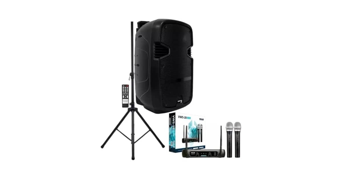 Qual a Melhor Caixa de Som Amplificada Profissional? 10 Modelos de Alta Fidelidade