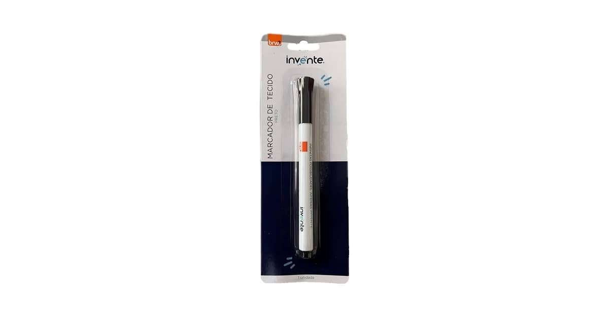 Qual a Melhor Caneta de Tecido para Não Sair na Água?