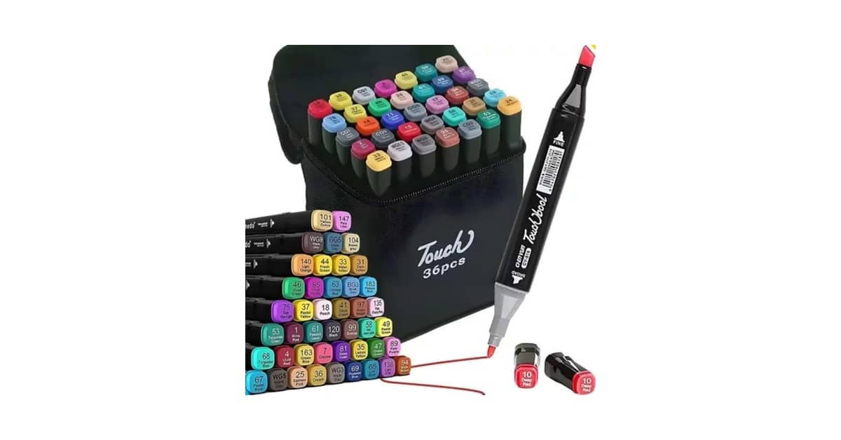 Qual a Melhor Canetinha para Pintar? 10 Kits Profissionais