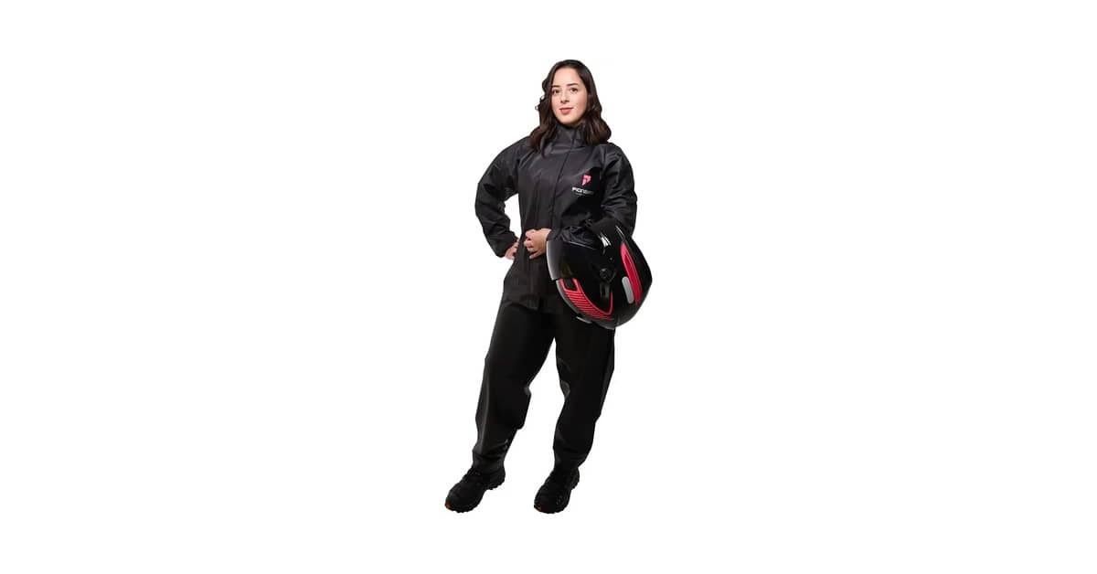 Qual a Melhor Capa de Chuva para Motoqueiro Feminina? 8 Modelos com Ajuste Perfeito
