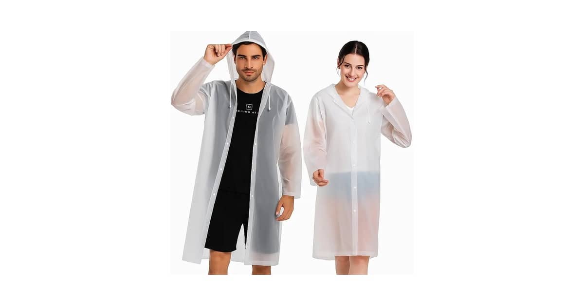 Qual a Melhor Capa de Chuva Reutilizável? EVA x PVC