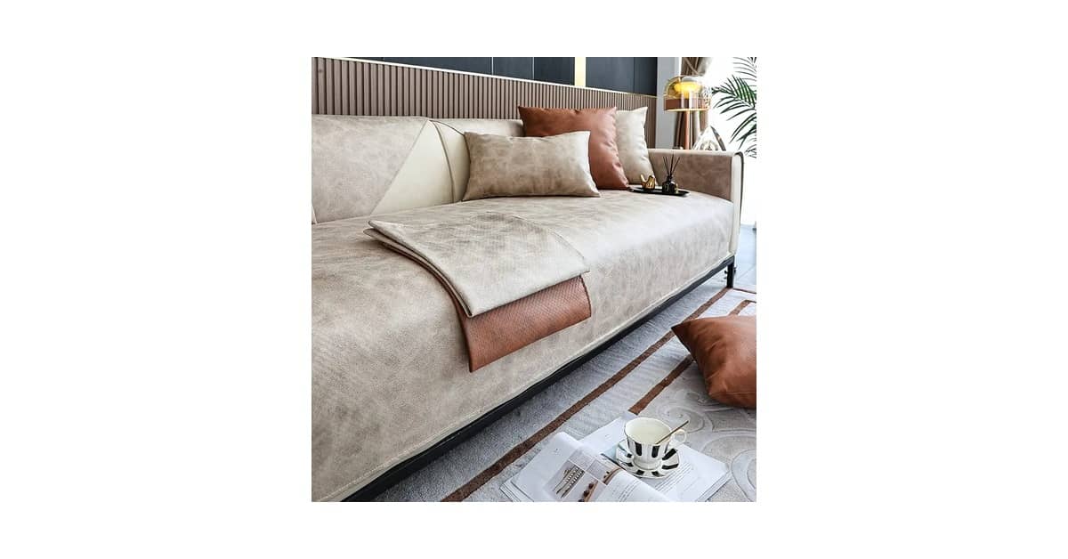 Qual a Melhor Capa para Sofá de Couro Sintético: Proteção e Estilo