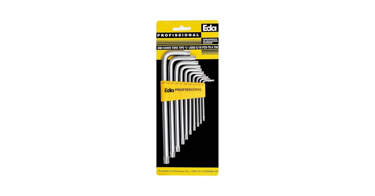 Qual a Melhor Chave Torx? Guia de 10 Kits e Chaves
