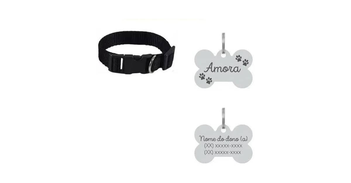 Qual a melhor coleira para cachorro com nome e número de telefone: Análise de 9 Modelos
