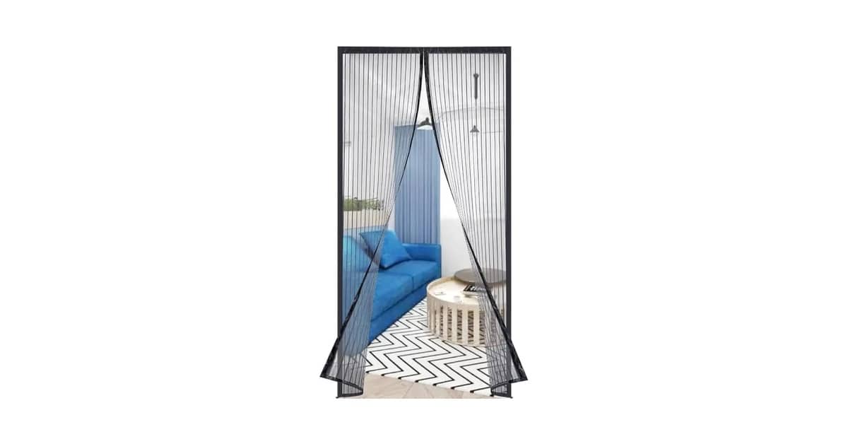 Qual a Melhor Cortina Mosquiteira para Porta: 10 Modelos