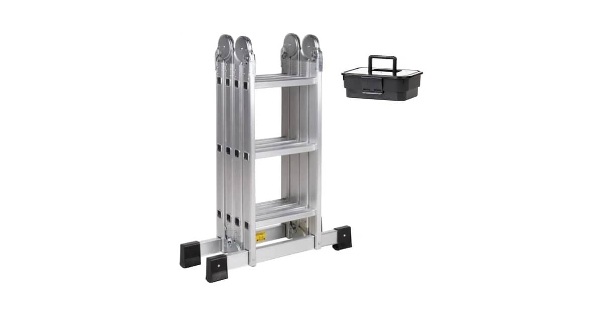 Qual a Melhor Escada de Alumínio Multifuncional Articulada: 4x2 vs 4x3 vs 4x4?