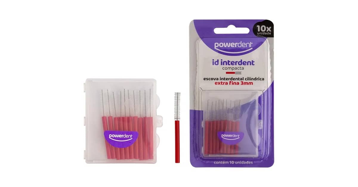 Qual a melhor escova interdental? Guia de Tamanhos