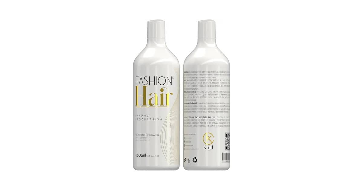 Qual a melhor escova progressiva para cabelo tingido