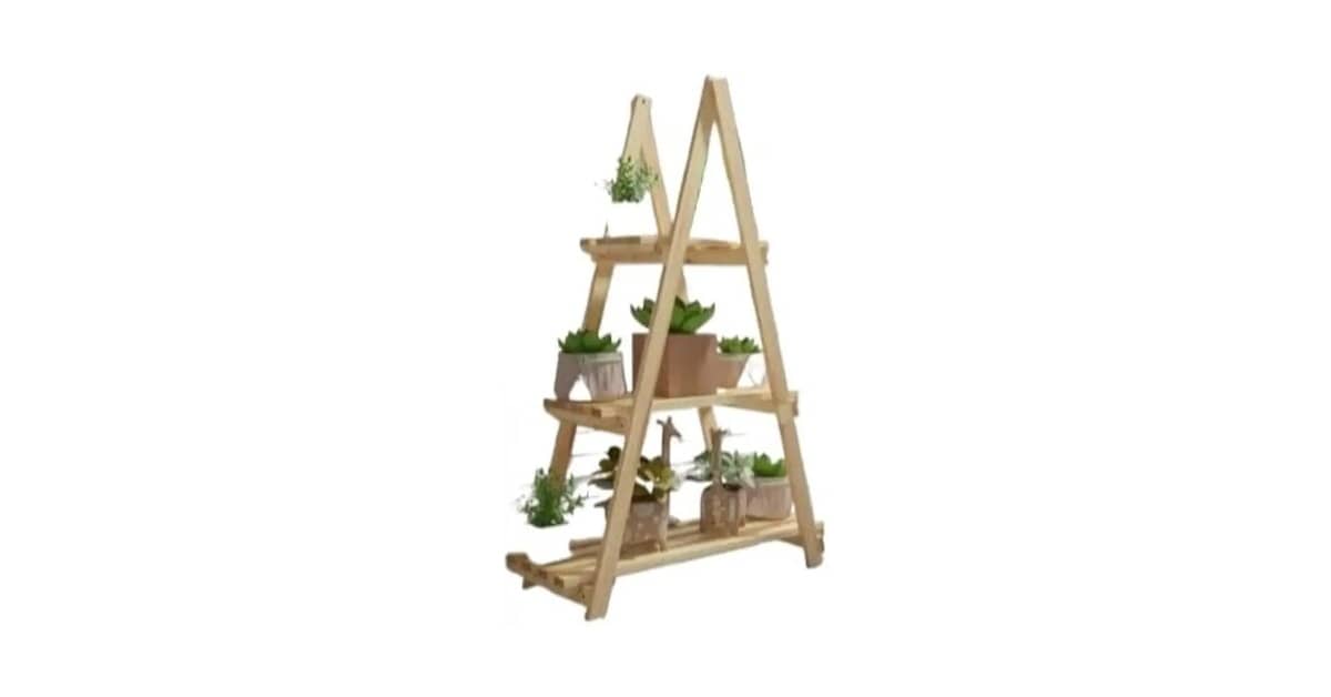 Qual a Melhor Estante em Formato de Escada para Plantas? 10 Modelos