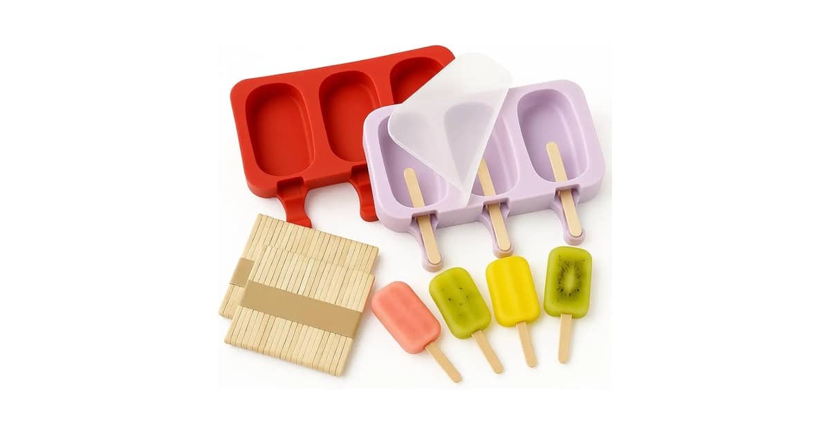 Qual a melhor forma de picolé para fazer em casa?