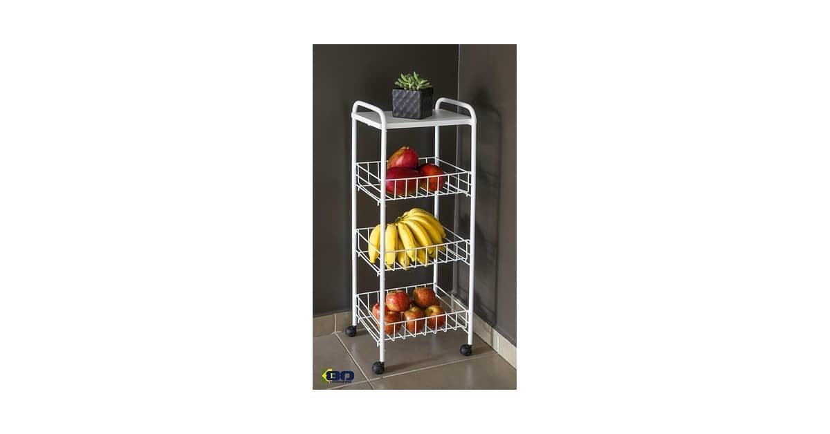 Qual a Melhor Fruteira de 3 Andares para Cozinha