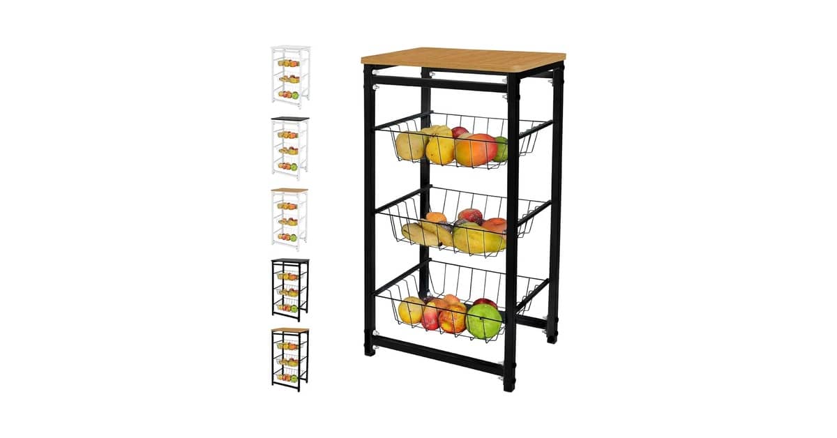 Qual a Melhor Fruteira de Chao: Organize com Estilo
