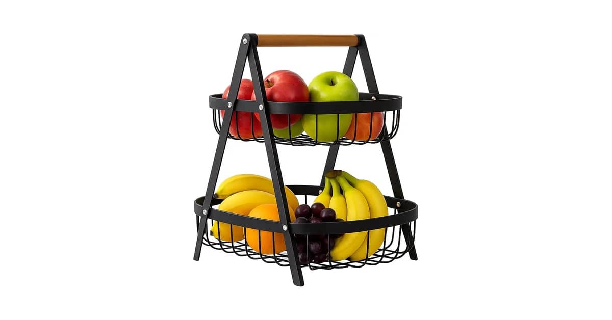 Qual a Melhor Fruteira de Mesa: Design e Organização