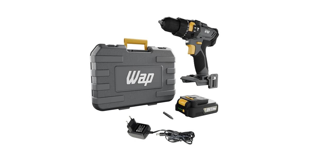 Qual a melhor furadeira de impacto a bateria? 12V vs 21V