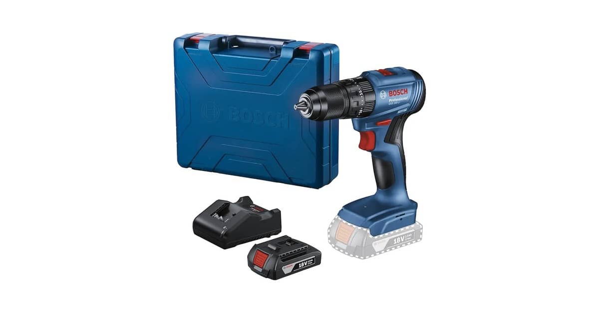 Qual a melhor furadeira sem fio de 18v para obras?