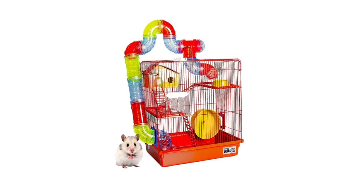 Qual a Melhor Gaiola para Hamster com Tubos e Andares? As 10 Melhores