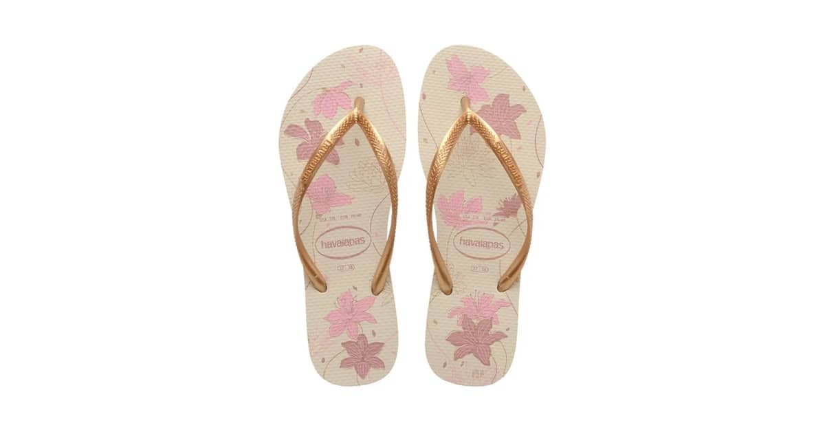 Qual a Melhor Havaiana Feminina: Slim, Top ou Square?