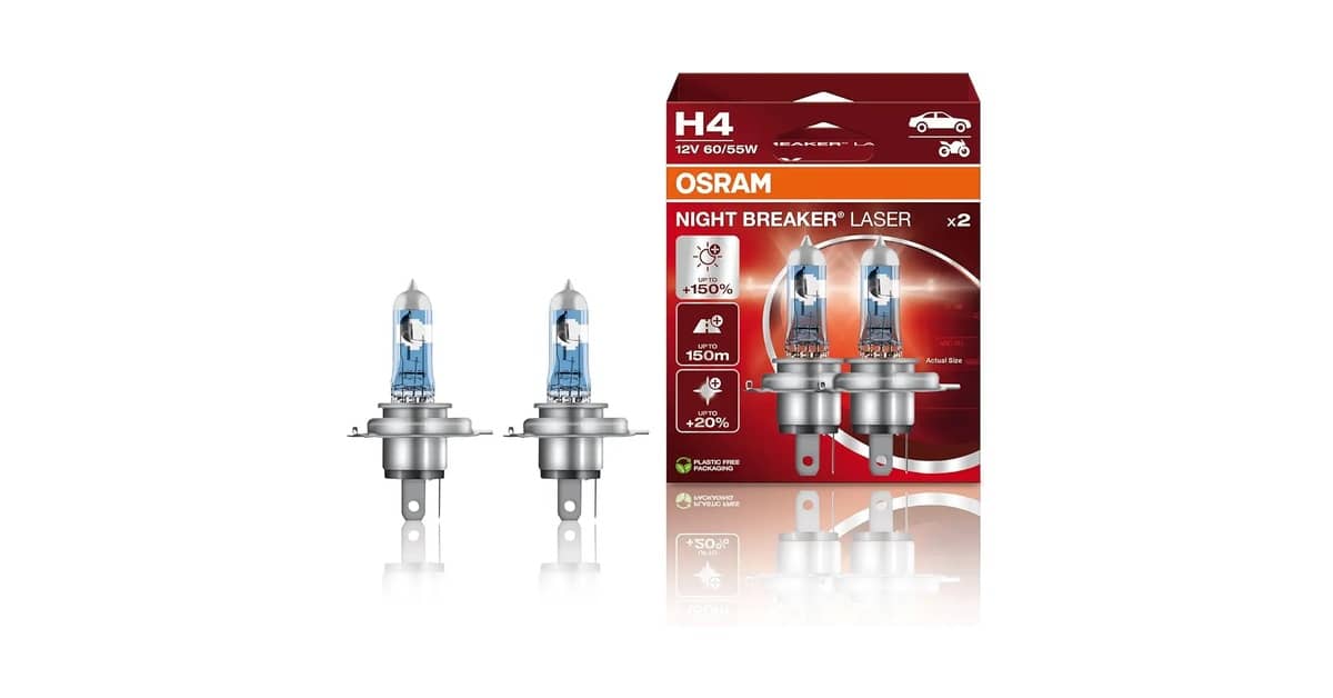 Qual a Melhor Lâmpada H4 Philips ou Osram? Brilho e Durabilidade