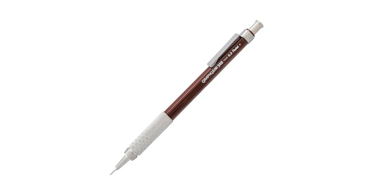 Qual a Melhor Lapiseira 0,3 mm p/ Escrita e Desenho