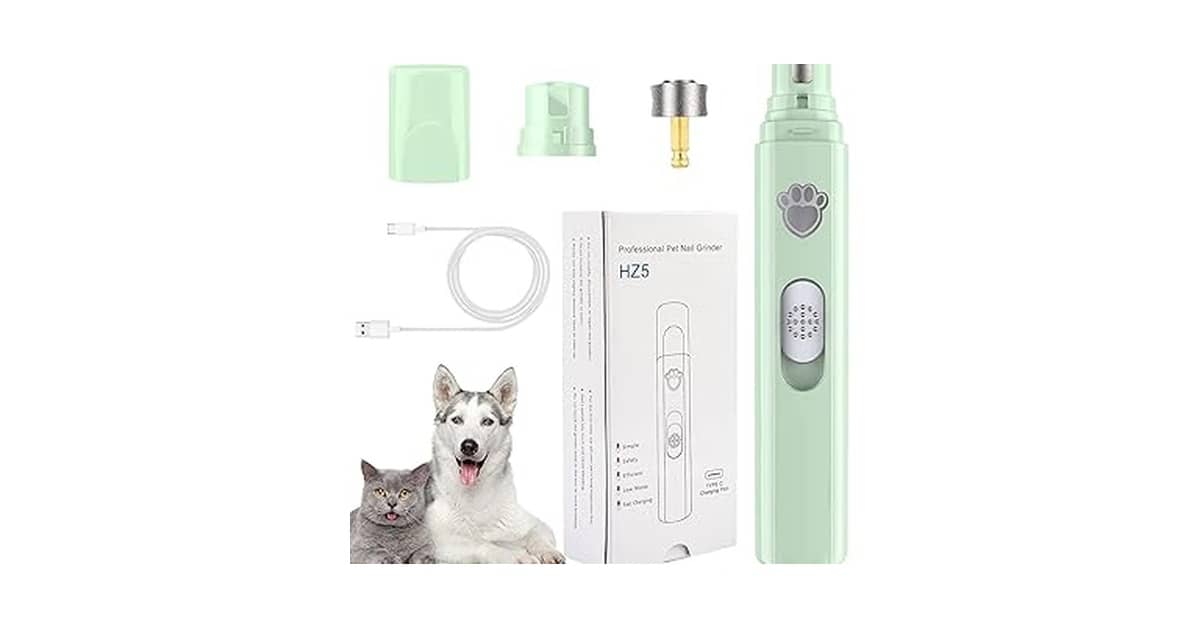 Qual a Melhor Lixa Elétrica Silenciosa para Cães?