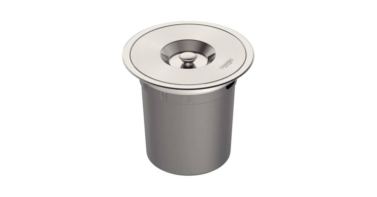 Qual a Melhor Lixeira Embutida? Inox, Preta ou Dupla