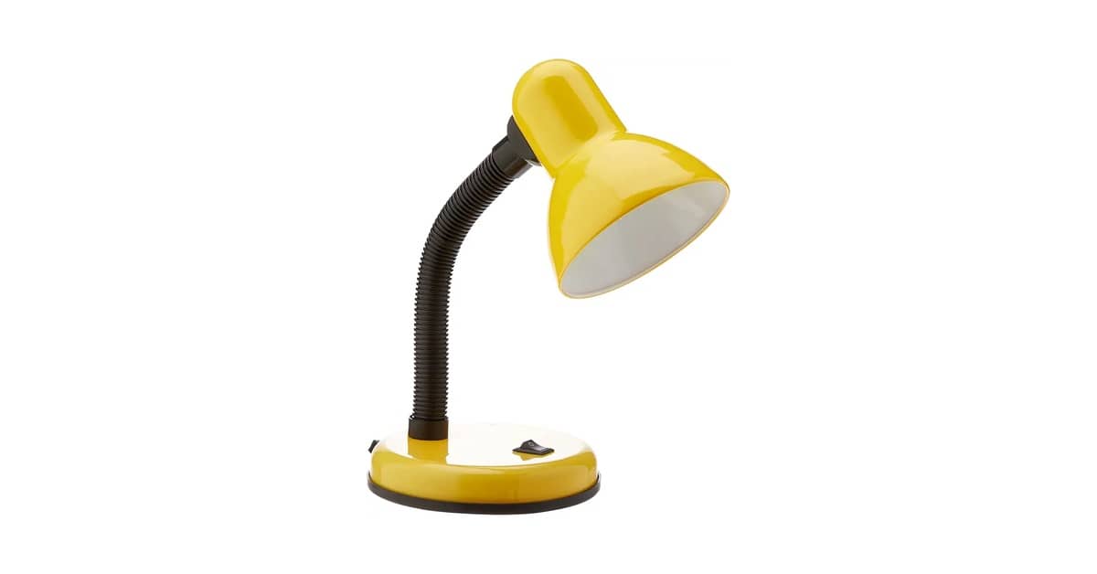 Qual a Melhor Luminária de Mesa p/ Estudo e Foco?