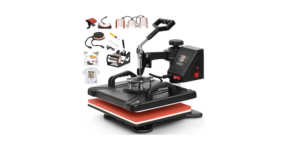 Qual a Melhor Máquina de Estampar Camisetas e Canecas? 10 Modelos de Alta Precisão