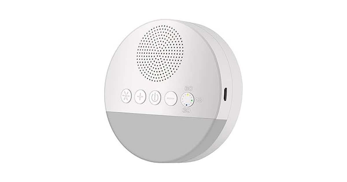 Qual a Melhor Máquina de Ruído Branco Para Sono?