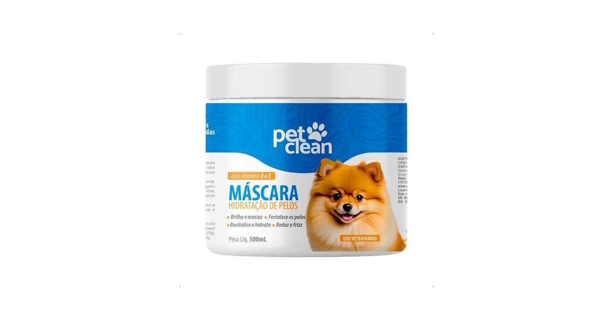 Qual a Melhor Máscara de Hidratação para Pelo de Cachorro? Análise de 10