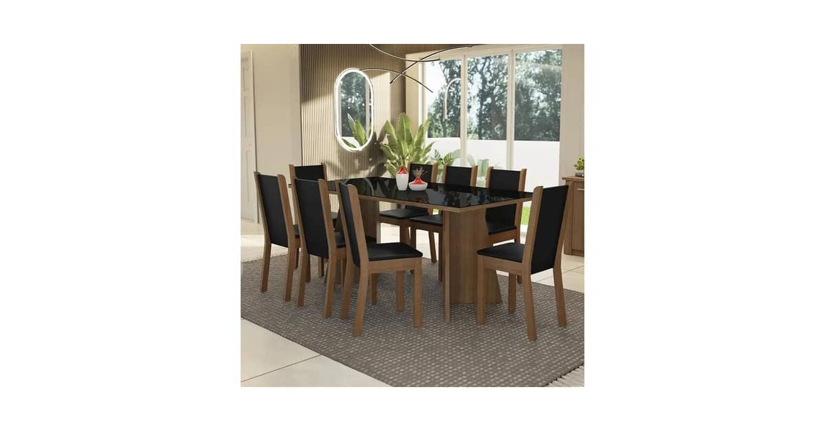 Qual a Melhor Mesa de Jantar para 8 Pessoas? Análise