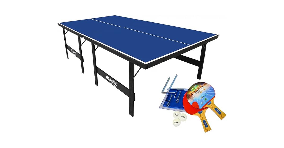Qual a Melhor Mesa de Ping Pong: Guia MDF vs. MDP