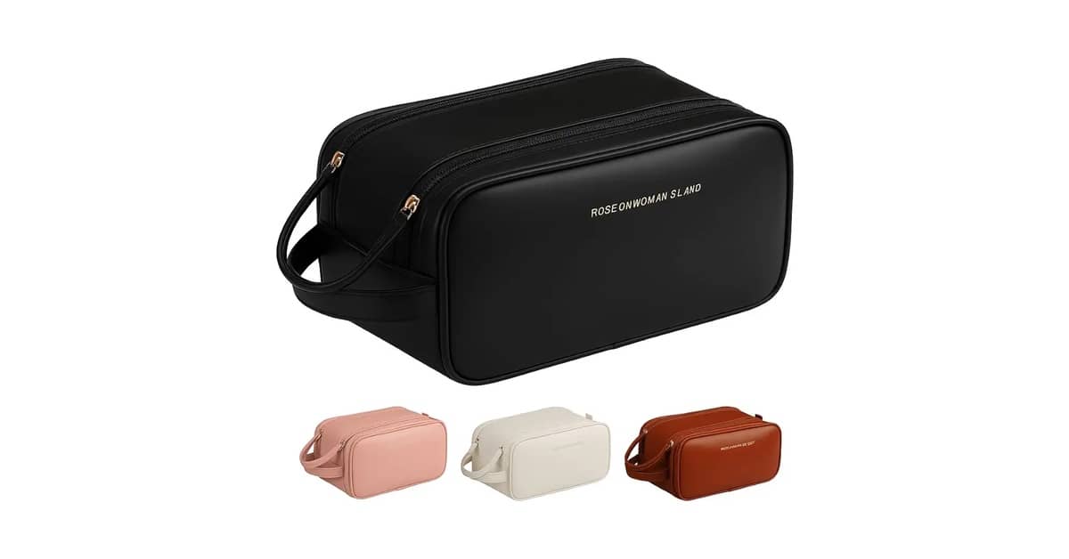 Qual a melhor necessaire com divisórias para viagem: Guia com 10