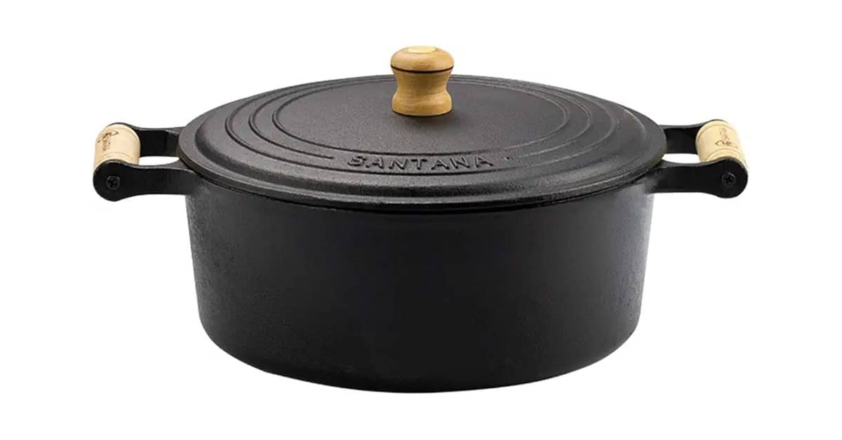 Qual a melhor panela de ferro fundido para sabor