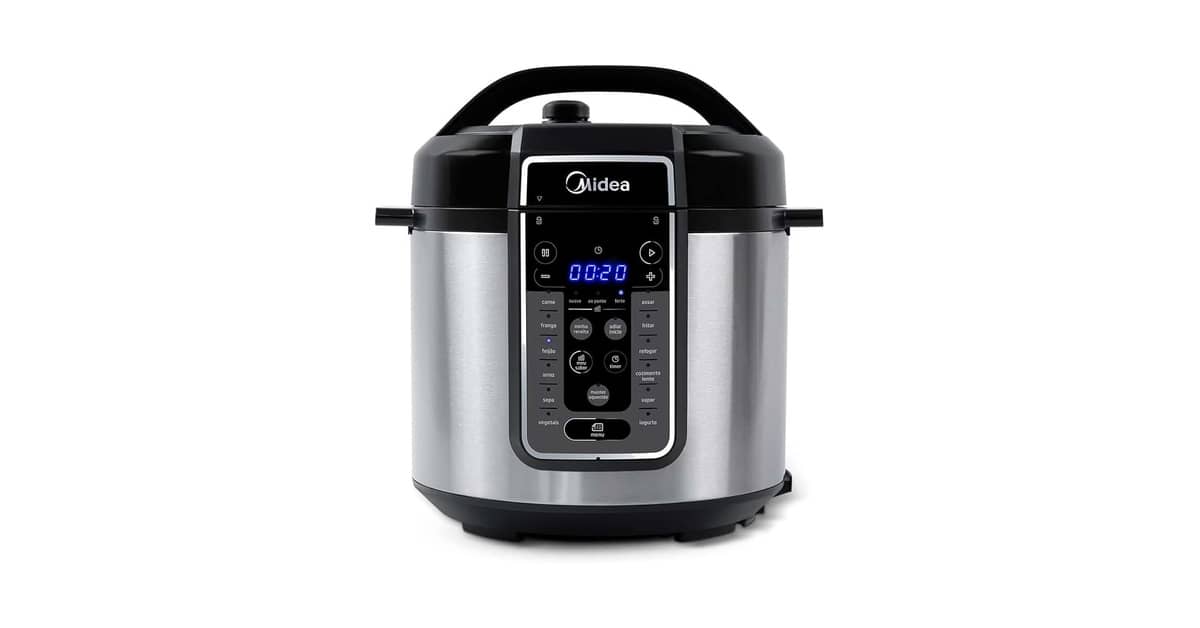Qual a Melhor Panela de Pressão Elétrica 6 Litros? 10 Modelos Eficientes