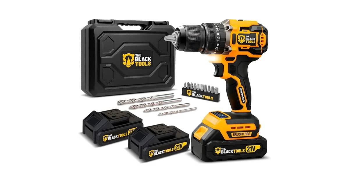 Qual a Melhor Parafusadeira Black Tools: Guia 21V