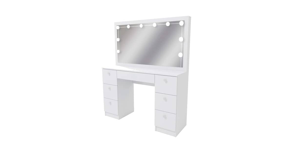 Qual a Melhor Penteadeira com Luzes de Camarim? Guia de Compra