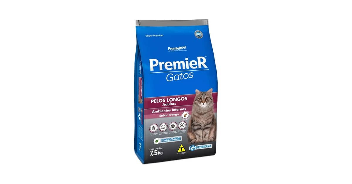 Qual a melhor ração para gatos de pelo longo? Guia