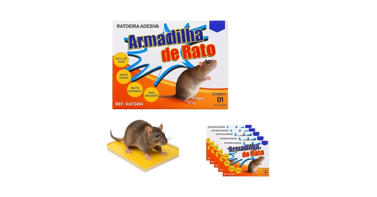 Qual a Melhor Ratoeira Adesiva? Guia de Eficácia