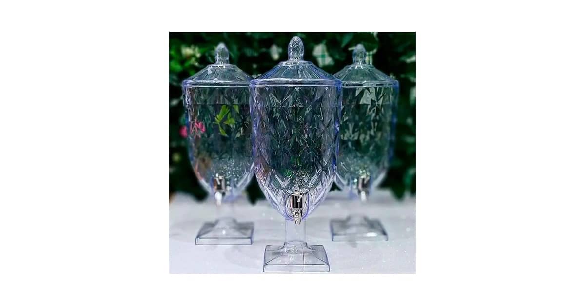 Qual a Melhor Suqueira: Cristal, Vidro ou Acrílico?