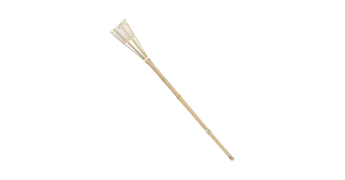 Qual a melhor tocha de bambu com citronela? Compare