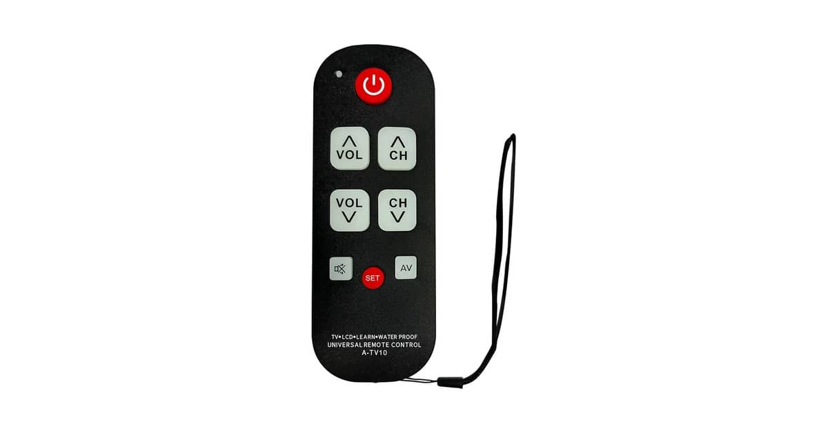 Qual a Melhor TV para Idosos com Controle Remoto Simples? Simplifique com 10 Controles